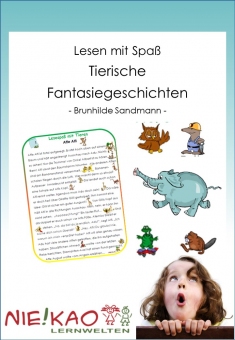Lesen mit Spaß - Tierische Fantasiegeschichten 